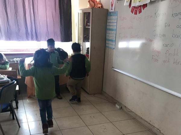 Okulumuz 1/C Sınıfı Öğrencileri Ritmik Sayma Oyunları Oynayarak Konuyu Pekiştirdi
