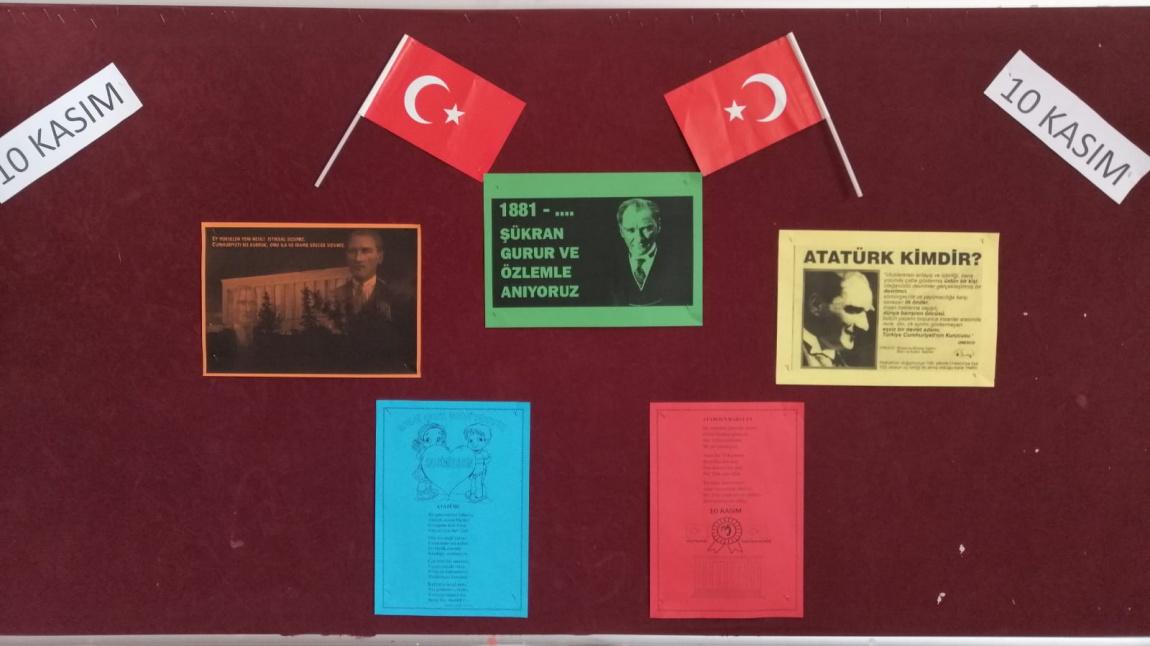Okulumuz 2/B sınıfı öğrencileri ''10 Kasım Atatürk'ü Anma Günü'' etkinliği yaptı.