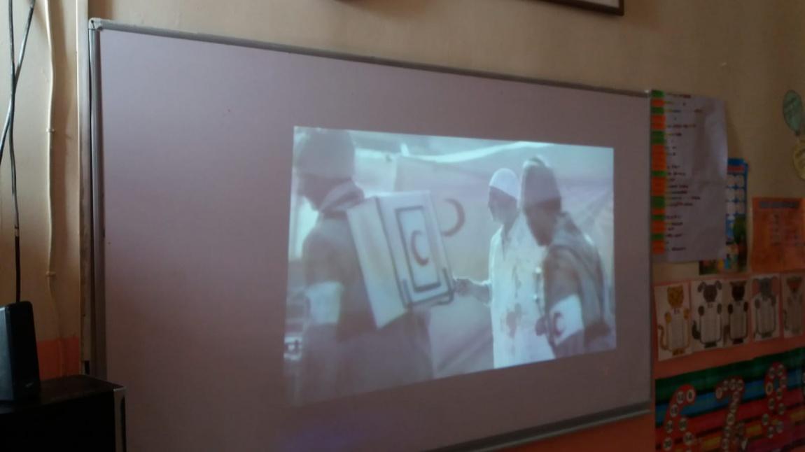 Okulumuz 4/C Sınıfı Öğrencileri Çanakkale Zaferi İle İlgili Kısa Film İzledi